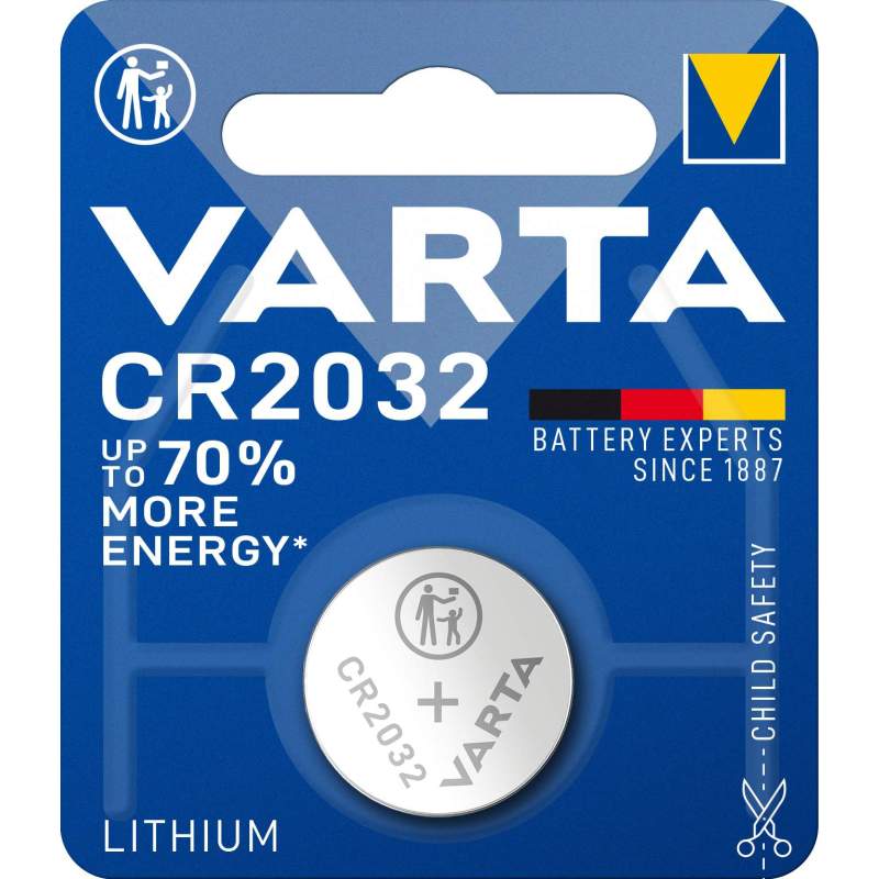 Varta Pile CR2032 Varta Bouton Lithium 3V