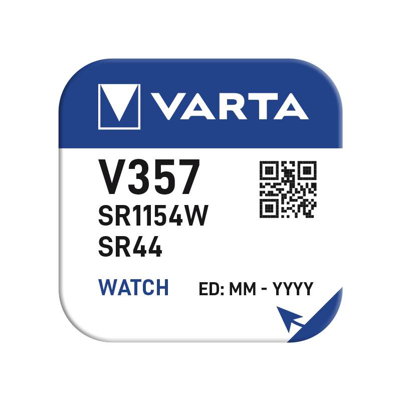 Varta Pile Montre 357 / SR44 / SR1154W Varta