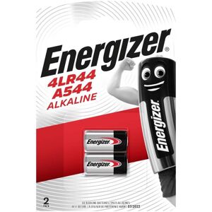 2 Piles 4LR44 A544 V78PX Energizer Alcaline 6V