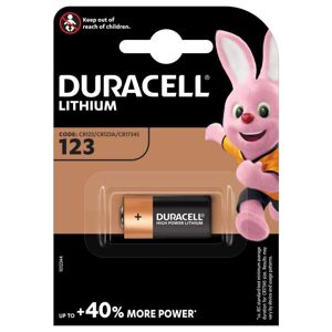 Pile CR123 Duracell Lithium 3V