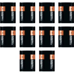 Duracell 10 Piles 2CR5 245 Duracell Lithium 6V Bulk