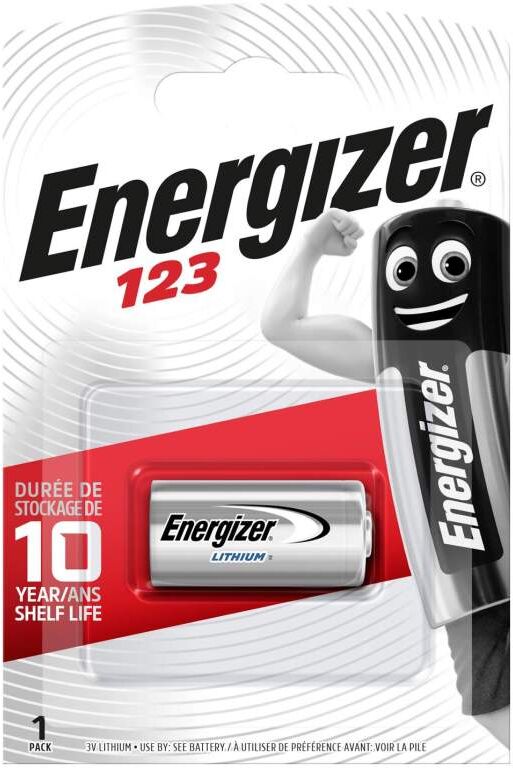 Pile 123 Energizer Lithium 3V