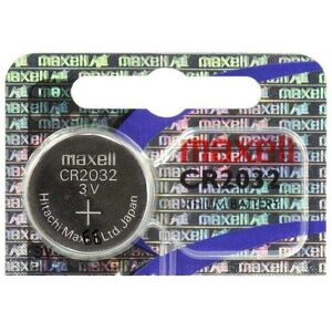 Maxell Pile CR2032 Maxell Bouton Lithium 3V