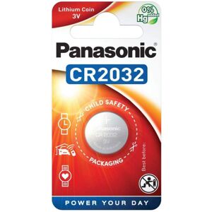 Panasonic Pile CR2032 Panasonic Bouton Lithium 3V