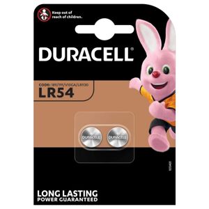 Duracell 2 Piles LR54 / LR1130 / 189 / V10GA Duracell Alcaline 1,5V