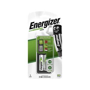 Energizer Chargeur Energizer Mini avec 2 piles AA 2000mAh