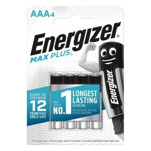 Energizer 4 Piles Alcalines AAA / LR03 Energizer Max Plus