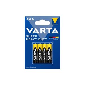 Varta 4 Piles Salines AAA / LR03 Varta Super Heavy Duty