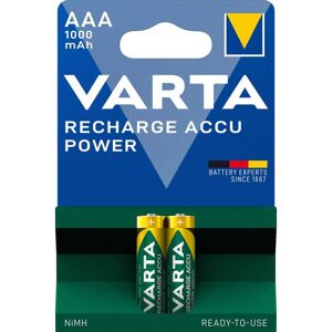 Varta 2 Piles Rechargeables AAA / HR03 1000mAh Varta Accu