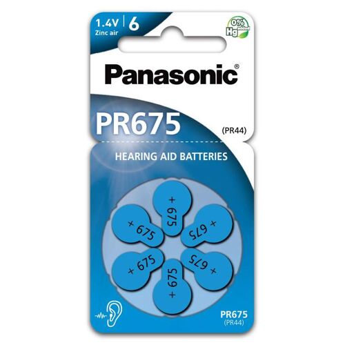 Panasonic 6 Piles Auditives PR67...