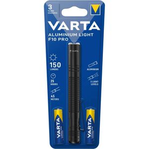 Torche Varta Aluminium Light F10 Pro avec 2 piles AAA