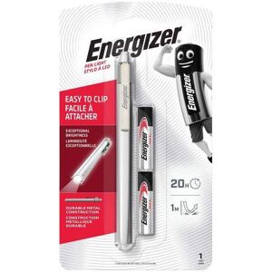 Energizer Torche Energizer Metal Pen Light avec 2 piles AAA