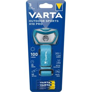 Varta Frontale Varta Outdoor Sports H10 Pro avec 3 piles AAA