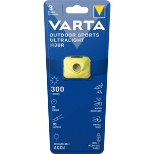 Varta Frontale Varta Outdoor Sports Ultralight H30R Rechargeable Jaune