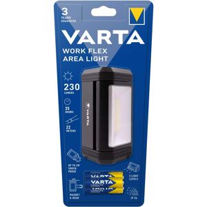 Varta Torche Varta Work Flex Area Light avec 3 piles AA