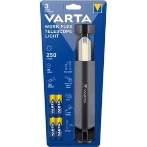 Varta Torche Varta Work Flex Telescope Light avec 4 piles AA