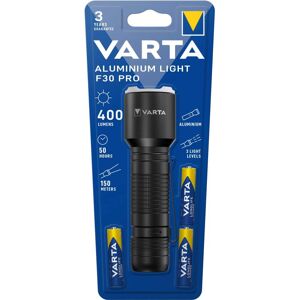 Varta Torche Varta Aluminium Light F30 Pro avec 3 piles AAA