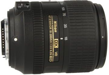 Nikon 18-300mm 1:3.5-6.3 AF-S G ED VR DX NIKKOR noir reconditionné Nikon 18-300mm 1:3.5-6.3 AF-S G ED VR DX NIKKOR noir reconditionné