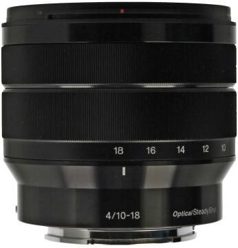 Sony 10-18mm 1:4.0 AF E OSS noir reconditionné Sony 10-18mm 1:4.0 AF E OSS noir reconditionné