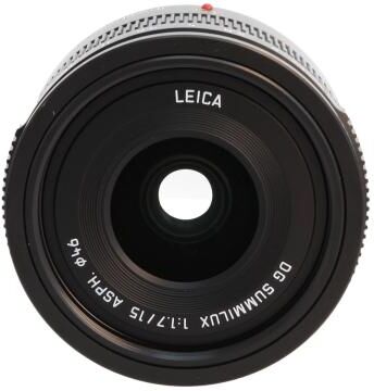 Panasonic 15mm 1:1.7 DG ASPH SUMMILUX H-X015 noir reconditionné Panasonic 15mm 1:1.7 DG ASPH SUMMILUX H-X015 noir reconditionné