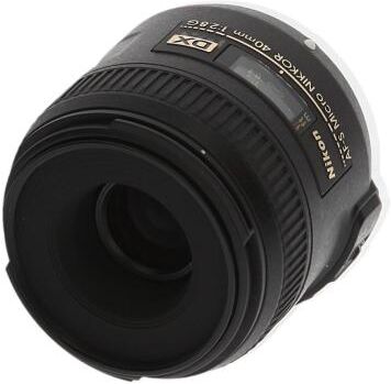 Nikon AF-S Micro-Nikkor 40 mm f2.8 DX G objectif noir reconditionné Nikon AF-S Micro-Nikkor 40 mm f2.8 DX G objectif noir reconditionné