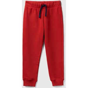 United Colors of Benetton Benetton, Pantalon De Jogging 100 % Coton, taille L, Rouge Brique, Enfants - Publicité