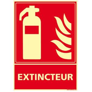 Axess Industries signaletique de secours et consignes d'urgence   type extincteur   modele -