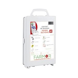 Farmor coffret de secours pour le soin des membres sectionnes