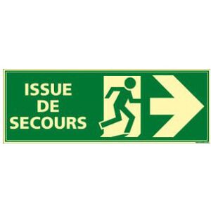 Axess Industries signalétique de secours et consignes d'urgence   type issue de secours  ...