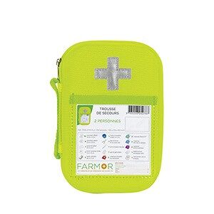 Farmor trousse de secours multirisque pour 2 à 8 personnes   nbre de personnes 2  ...