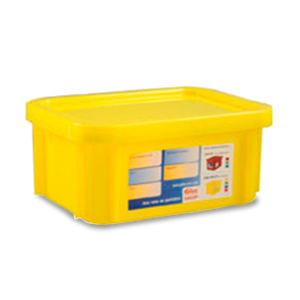 bac plastique alimentaire gilac haccp - 12 a 55 l   dim. ext. lxlxh 600 x 400...