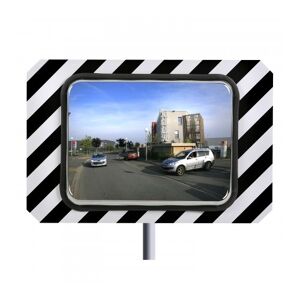 Axess Industries miroir de sécurité routière inox   dist. max. utilisation 10 m   dim. optique...