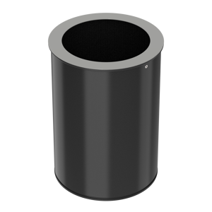 Axess Industries poubelle de tri sélectif petit volume   volume 30 l   coloris gris