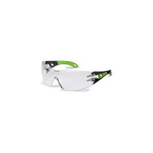 lunettes de protection pheos uvex   coloris vert et noir