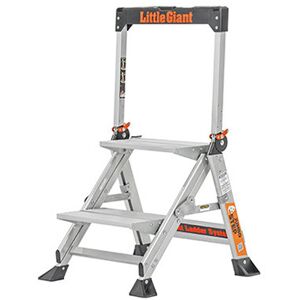 Little Giant marchepied little giant jumbo 2, 3 et 4 marches   nbre de marches 2   haut....