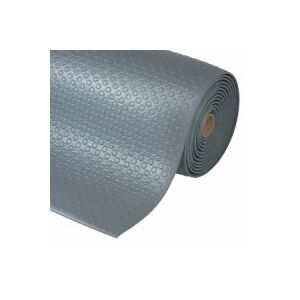 Notrax tapis antifatigue a bulles ergonomiques   dim. lxl 60 cm x 18,3 m   coloris gris