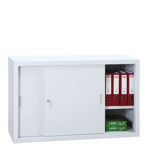 Axess Industries armoire metallique a portes coulissantes 1200 x 450 x 1050 mm ivoire