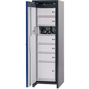 Axess Industries armoire de charge batterie lithium-ion avec casier   dim. ext. lxpxh 599 x...