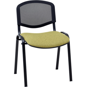 Axess Industries chaise bicolor en filet et tissus