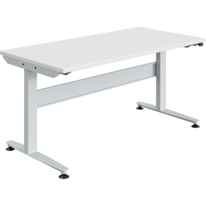 Axess Industries table regulog plateau mélaminé réglable électriquement   dim. plateau lxp...