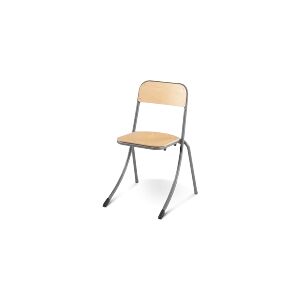 Axess Industries chaise scolaire avec dossier encastré