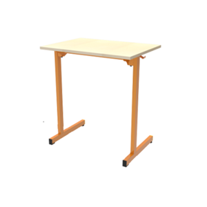 Axess Industries table de classe individuelle taille 6   matière plateau mélaminé   nbre de...