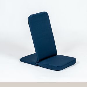 Axess Industries chaise de sol cale dos multiposition   coloris bleu marine