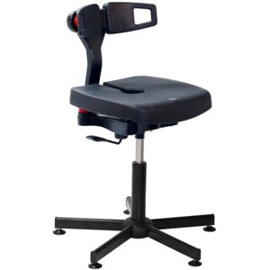 Axess Industries siège d'atelier koncept   piétement patins   haut. réglable assise 470 à 605...