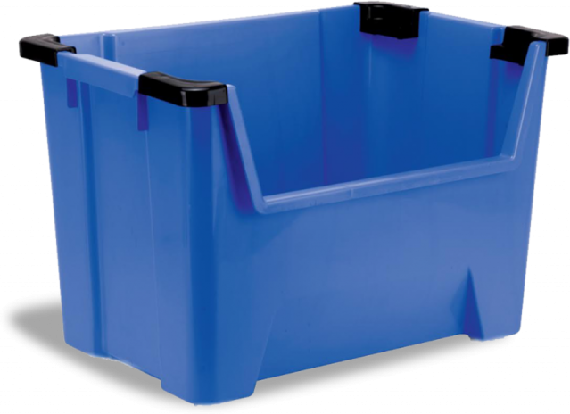 Axess Industries bac a bec 41,92 l - 490x390x305   coloris bleu