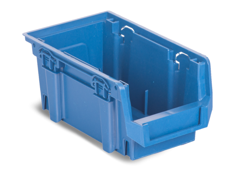 Axess Industries bac à bec empilable emboîtable 0,8 l - 170x102x77   coloris bleu