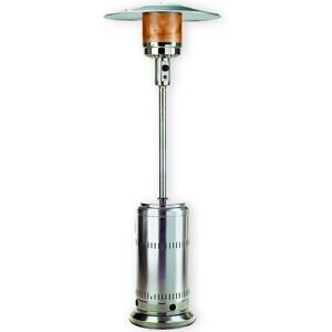 Ce parasol chauffant est un chauffage radiants fonctionnant au gaz propane. Ils permettent, grâce à un brûleur, de chauffer aussi bien en intérieur qu’en extérieur.Ce chauffage mobile permet de chauffer environ 20 m² à l’extérieur ou dans des locaux ouverts : terrasses de café ou de restaurant, v... image