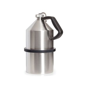 Axess Industries bidon de transport en acier inoxydable avec bouchon a vis   capacite 5 l