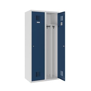 Axess Industries vestiaire industrie salissante   nbre de colonnes 2   fermeture a porte-cadenas