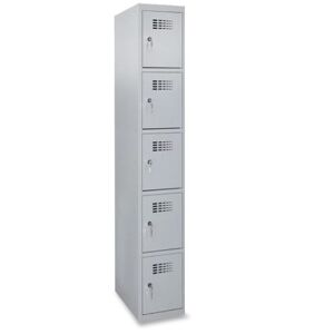 Axess Industries vestiaire casier multicases 5, 10, 15 ou 20 cases - larg. 300 mm   nbre de...